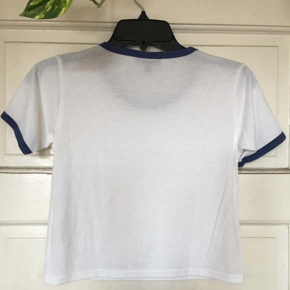 A blue and white shirt - Picture 2 of 3